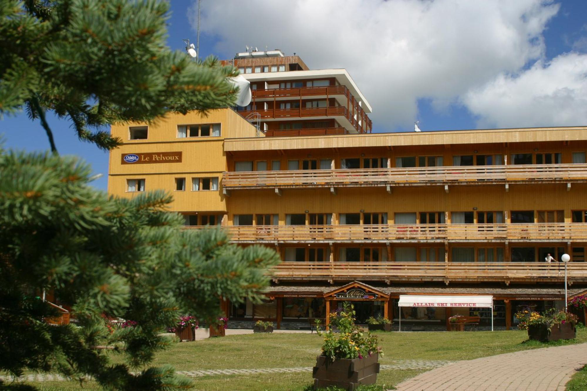 Residence Odalys Le Pelvoux La Plagne Eksteriør billede
